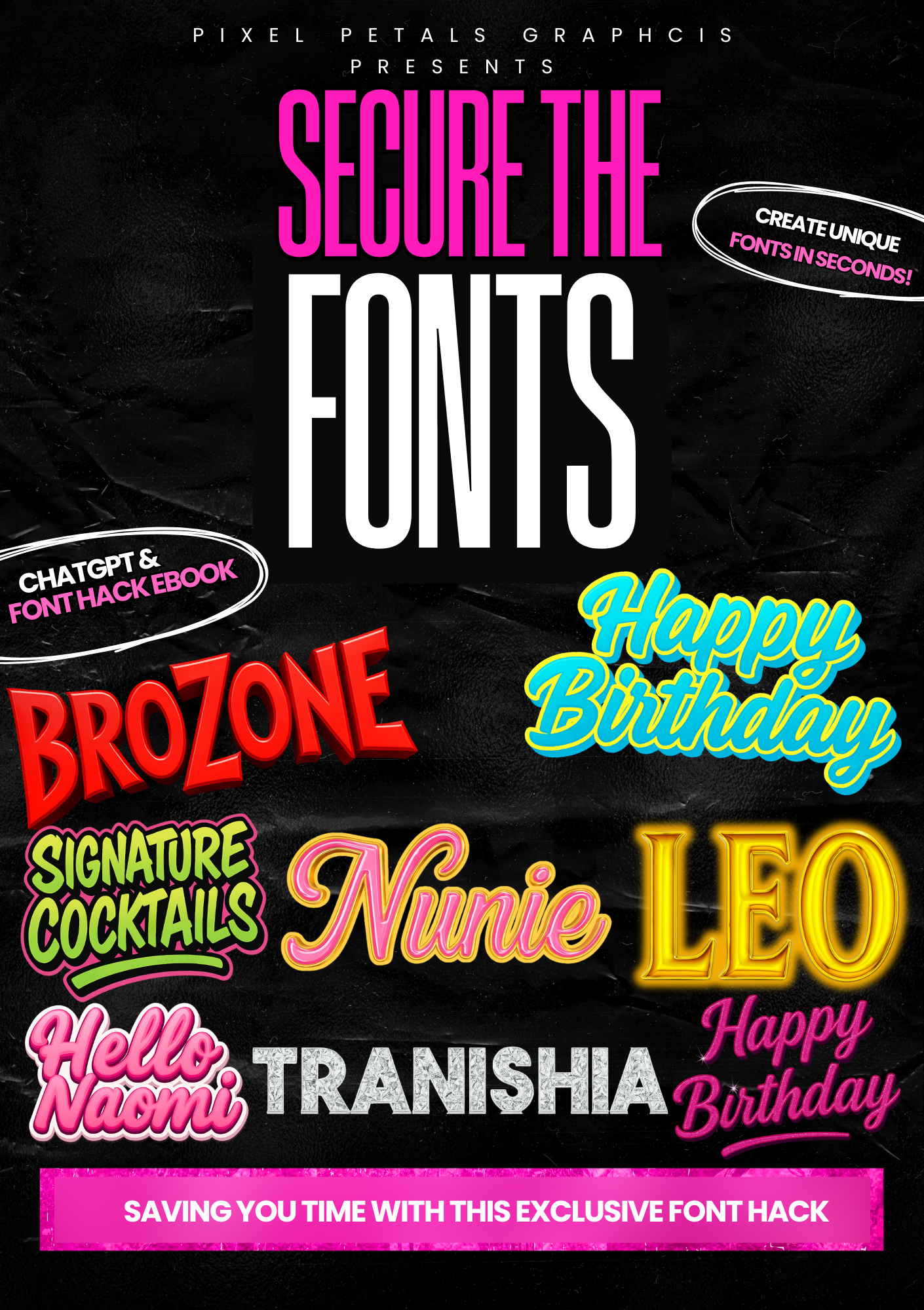 Secure The Font Ebook
