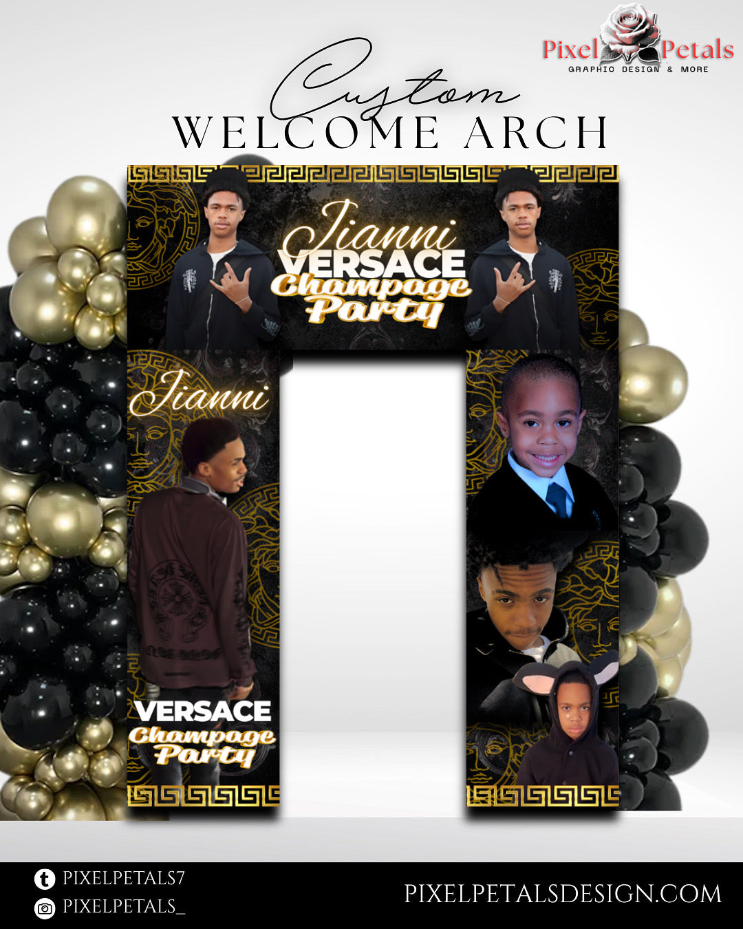 Digital Welcome Arch Design