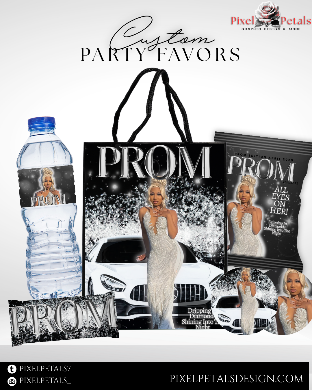 Digital Party Favors Design