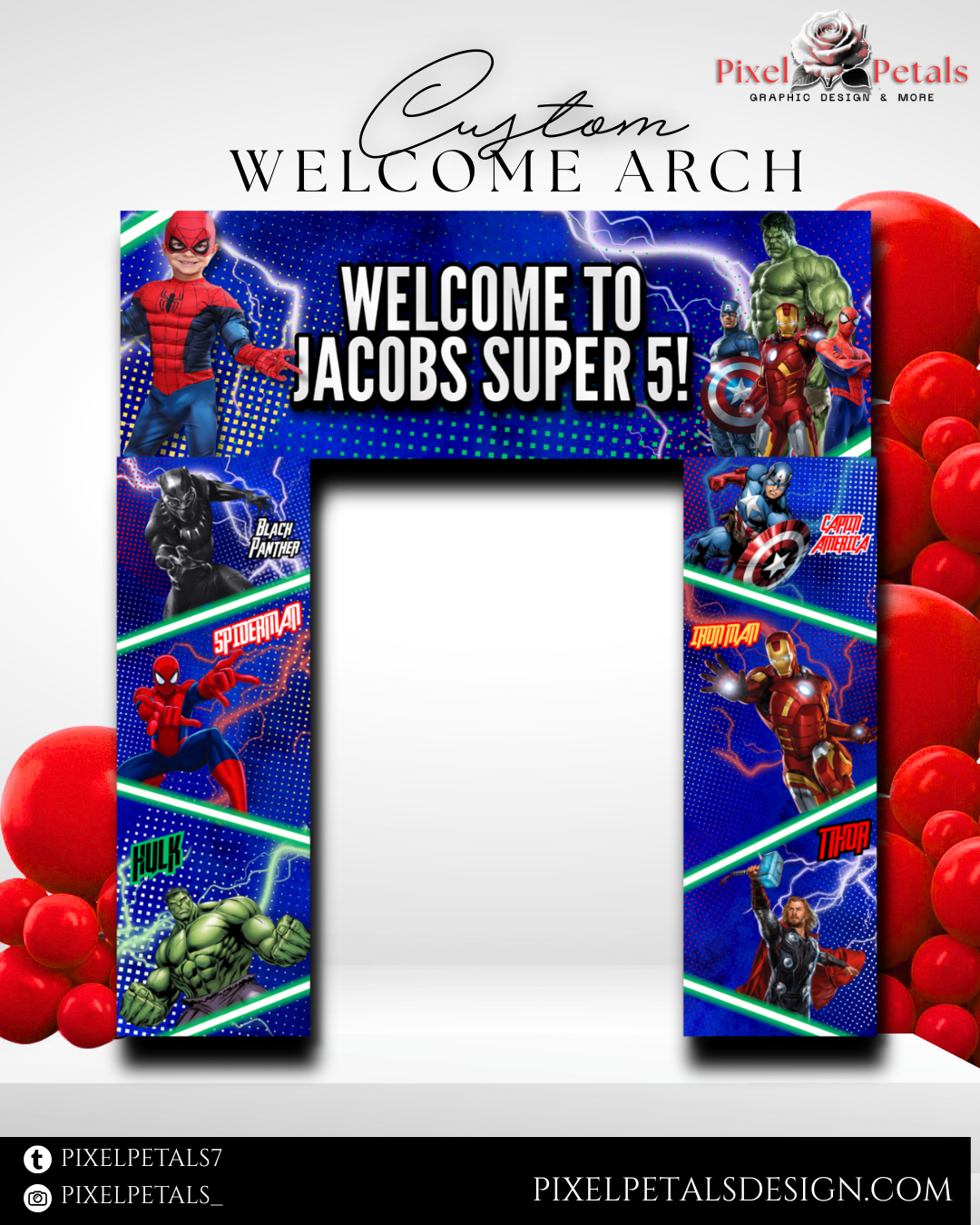 Digital Welcome Arch Design
