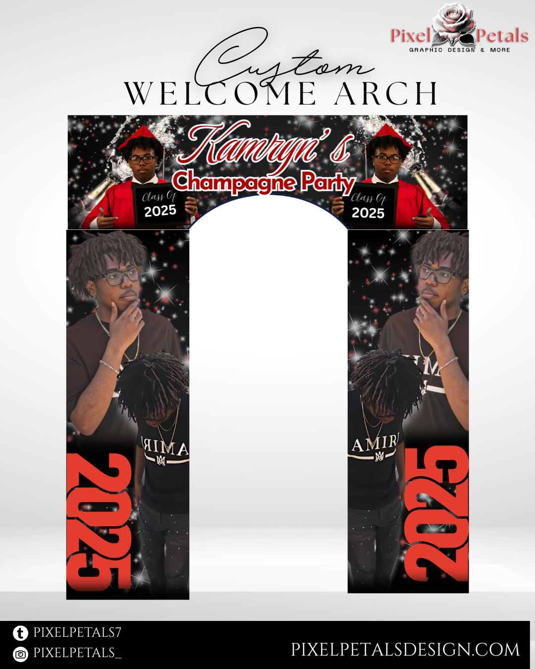 Digital Welcome Arch Design